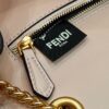 Fake Fendi Baguette Sliding Chain Pink - top-grade luxury bag dupe