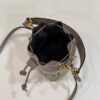 Fake Fendi Tresor Mini Bucket Grey - 1:1 premium replica handbag