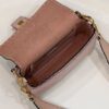 Fake Fendi Baguette Pink Wool - top-grade luxury bag dupe