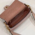 Replica Fendi Baguette Pink Wool