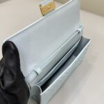 Replica Fendi Baguette Small Sky Blue - 1:1 premium replica handbag