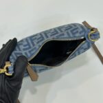 Replica Fendi Fendigraphy Small Denim Blue