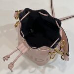Replica Fendi Tresor Mini Bucket Pink - elite factory replica handbag