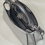 a9 Αντίγραφο Fendi Peekaboo Large Silver - κορυφαίας ποιότητας τσάντα πολυτελείας