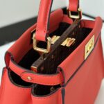 Replica Fendi Peekaboo Medium Red - 1:1 premium replica handbag