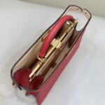 A9 (4) Fendi Peekaboo Large Red Replica - Elite Factory Replika Çanta