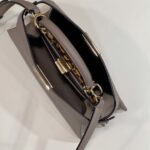 a9 Replica Fendi Peekaboo Medium Beige - 1:1 premium replica handbag