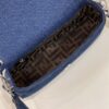 Replica Fendi Baguette Full Blue Denim - high-end replica designer purse