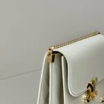 Replica Celine Teen Triomphe Bag White - designer handbag clone