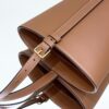 Fake Celine Triomphe Bucket Bag Brown - high-end replica designer purse