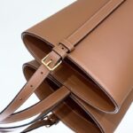 Replica Celine Triomphe Bucket Bag Brown