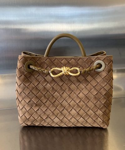 Replica Bottega Veneta Andiamo Suede - premium superclone handbag