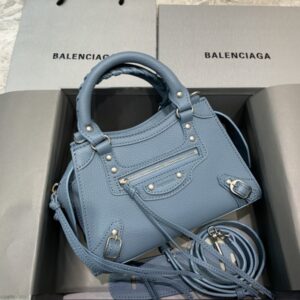 Fake Balenciaga Neo Classic City Blue - 1:1 premium replica handbag