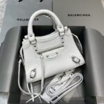 Replica Balenciaga Neo Classic City White - designer handbag clone