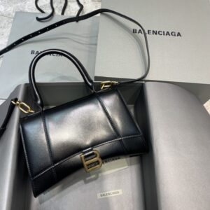 Replica Balenciaga Hourglass Black - top-grade luxury bag dupe