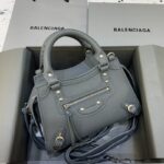 Replica Balenciaga Neo Classic City Grey - premium superclone handbag