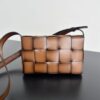 Fake Bottega Veneta Cassette 2.0 Brown - high-end replica designer purse