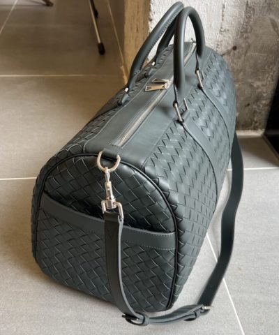 Replica Bottega Veneta Travel Bag Grey - high-end replica designer purse