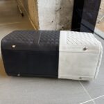 Replica Bottega Veneta Travel Bag Black White - top-grade luxury bag dupe