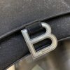 Fake Balenciaga Hourglass Shine Black - high-end replica designer purse
