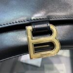 Réplique du sac Balenciaga Hourglass noir - imitation de sac de luxe haut de gamme