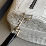 Replica Bottega Veneta Travel Bag Black White