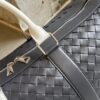 Replica Bottega Veneta Travel Bag Black White - high-quality designer bag dupe