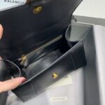 Réplique du sac à main Balenciaga Hourglass noir - clone de sac à main de créateur