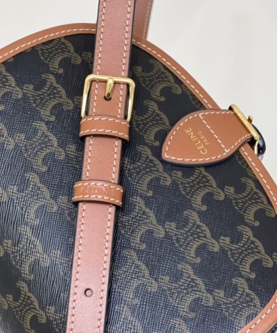 Replica Celine Triomphe Canvas Folco - ultra-realistic fake purse