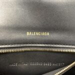 Réplique du sac Balenciaga Hourglass noir - imitation de sac de luxe haut de gamme