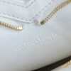 Fake Bottega Veneta Solstice White Heart - affordable luxury replica bag