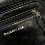 Replica Balenciaga Everyday Bag Patent Zwart