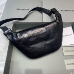 Replica Balenciaga Everyday Bag Patent Black - 1:1 premium replica handtas