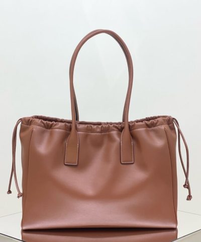 Fake Celine Cubas Tote Brown - high-end replica designer purse