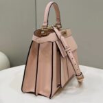 Replica Fendi Peekaboo With Patch Pocket Pink - high-quality designer bag dupe
