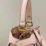 Replica Fendi Peekaboo With Patch Pocket Pink