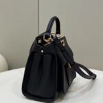 Replica Fendi Peekaboo With Patch Pocket Black