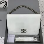 Replica Balenciaga Large Bb White - premium superclone handbag