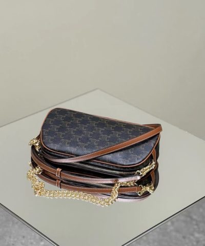 Fake Celine Triomphe Camera Bag - premium superclone handbag