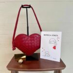 Replica Bottega Veneta Solstice Red Heart - high-quality designer bag dupe