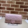 Fake Gucci Matelassé Mini Pink - best quality fake designer bag