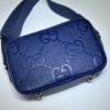 Replica Gucci Double G Full Blue - top-grade luxury bag dupe