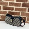 Fake Gucci Moon Side Canvas Black - best quality fake designer bag