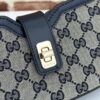 Fake Gucci Moon Side Canvas Black - high-end replica designer purse