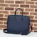 Replica Gucci Crossbody Briefcase Blue - affordable luxury replica bag