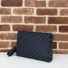 Fake Gucci GG Canvas Pouch Blue - best quality fake designer bag