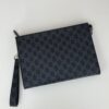 Fake Gucci GG Canvas Pouch Blue - 1:1 premium replica handbag