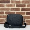 Replica Gucci Jumbo GG Crossbody Black - high-end replica designer purse