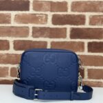 Replica Gucci Jumbo GG Crossbody Blue