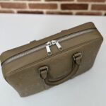 Replica Gucci Briefcase GG Leather Brown